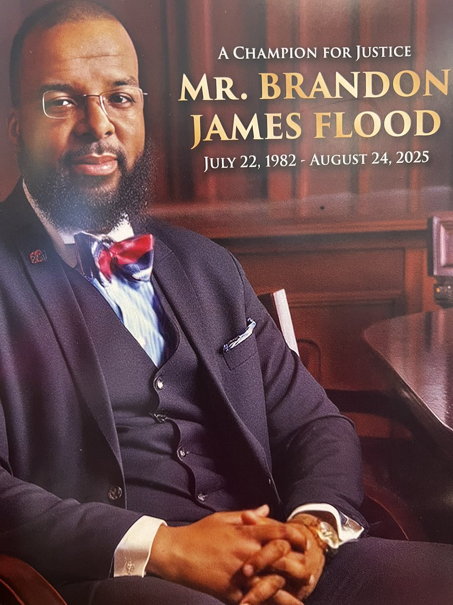 LatiniaShell's tweet photo. Today was a difficult day.

In the words of Pastor Coleman:
Brandon James Flood
No ordinary man 
Blessed Man 
Praised God w/ his life

Rest well King 👑 
You finished the race
Until we meet again 🕊️ ❤️ https://t.co/WlcLyGbXBa