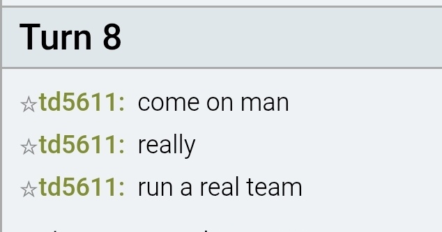 Classic SD bad looser