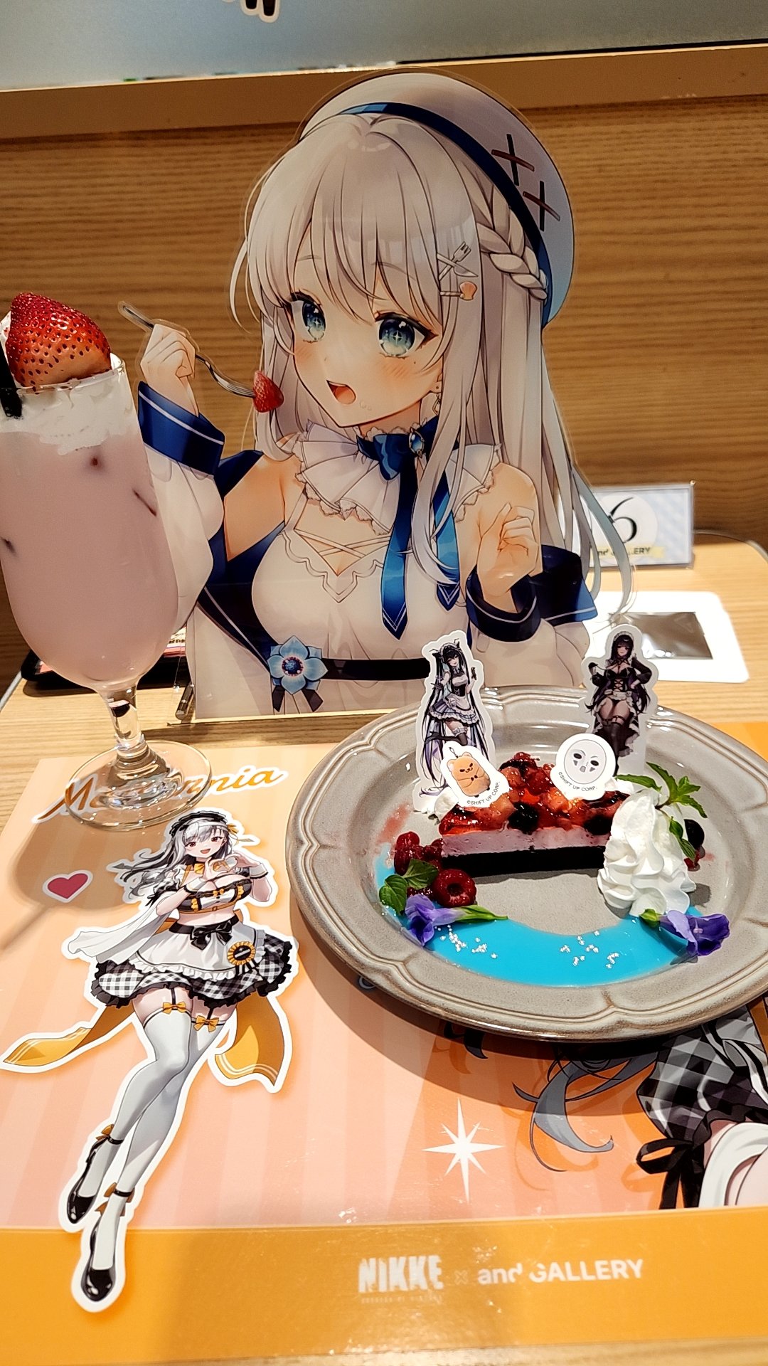 【会場限定】ニケ NIKKE コラボカフェ セイレーン グッズ 3点セット nikke and gallery カフェ 限定 セイレーングッズセット