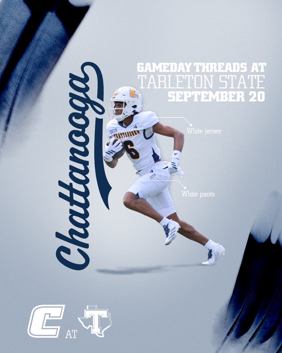 GoMocsEquip's tweet image. All whites on deck. 🚨 It’s GAMEDAY at Tarleton State. #GoMocs