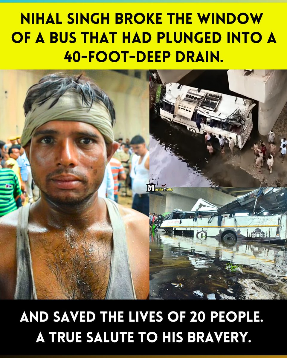 hussain_im35359's tweet image. 📷 When Seconds Meant Lives – Nihal Singh’s Heroic Act of Courage 📷#fblifestyle #RealHero #NihalSingh #BraveryInAction #SelflessCourage #Inspiration #Respect #TrueValor #HumanityFirst #Ad #TejRan