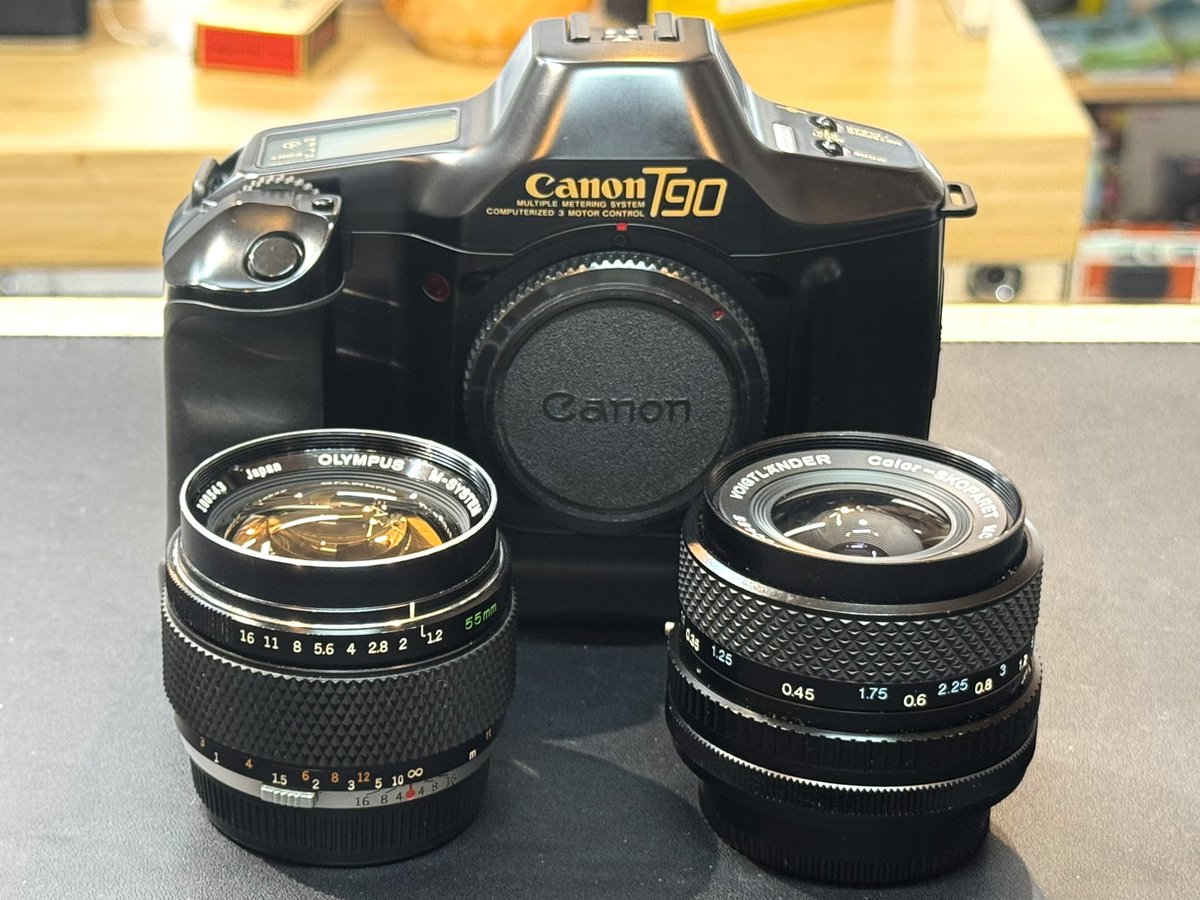 Canon T90  ズームレンズ付き 近江寫眞機店 on X: 