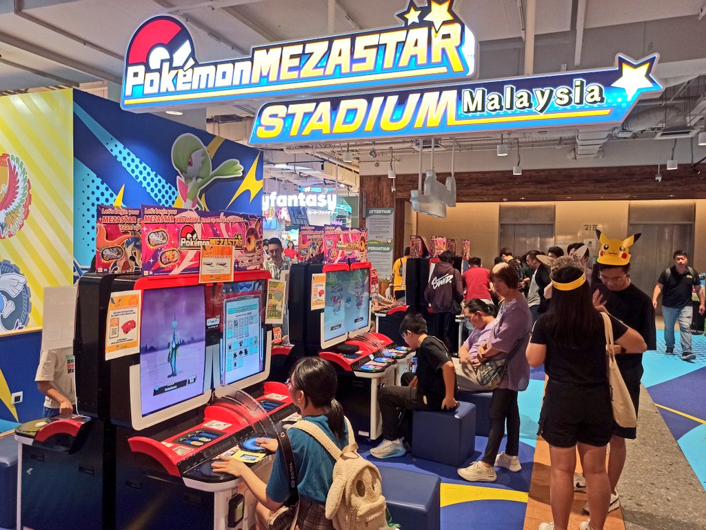 IdolCPM's tweet photo. reporting at Pokemon Mezastar Stadium Malaysia x KLP48 event
250920 https://t.co/dKWISbToSV