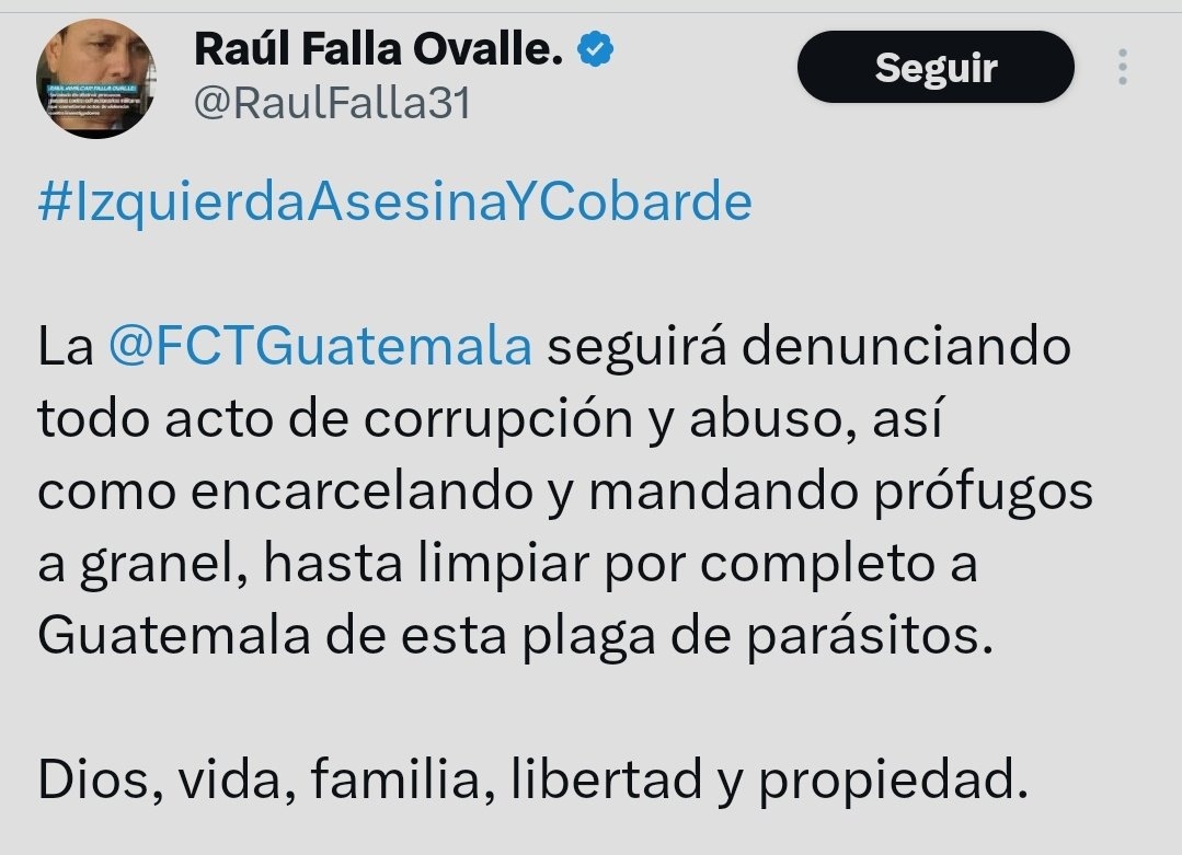 Sos chistoso cacheton HDP !!! <a href="/RaulFalla31/">Raúl Falla Ovalle 🇬🇹🇮🇱.</a>