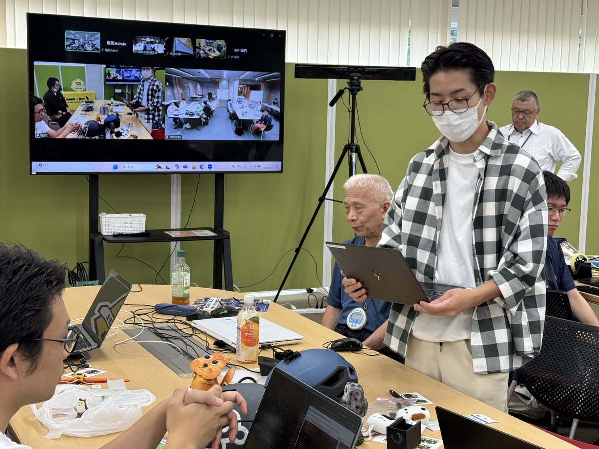 openspc's tweet image. Dチーム

#Webiotmakers
#メイカーズチャレンジ
#CHIRIMEN
#IoTハッカソン