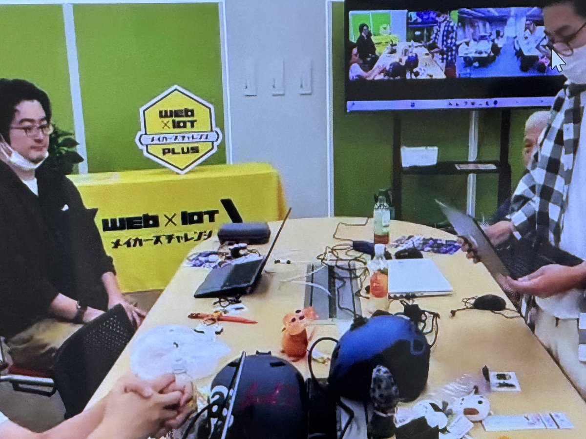 openspc's tweet image. Dチーム

#Webiotmakers
#メイカーズチャレンジ
#CHIRIMEN
#IoTハッカソン