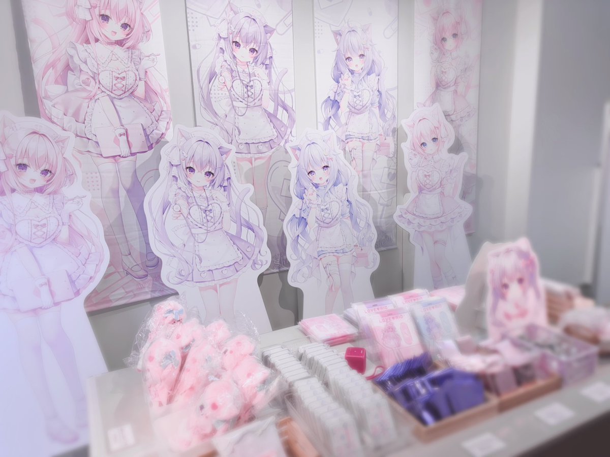 本日〜26日まで桃稚ちあ先生のPOPUPも秋葉原にて開催とのことです
