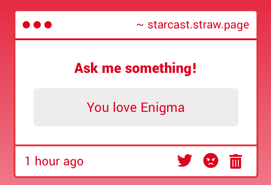 Master Starcast tweet media