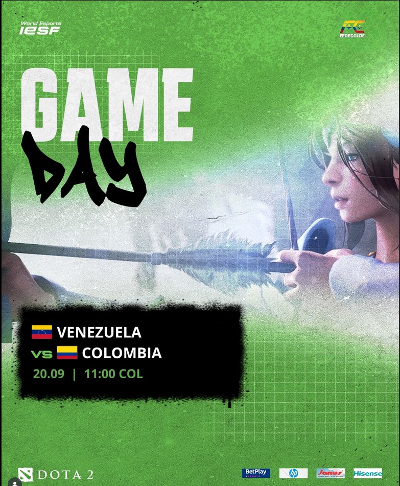 TeamChandogs's tweet image. Nos colocamos la camiseta y acompañamos nuestra selección !! 🇨🇴🐶💪
#Dota2 #orgullocolombiano #todossomosfedecolde