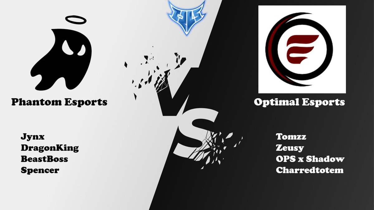 today the phantoms play there 2nd match up against Optimal Esports 8:30 pm est