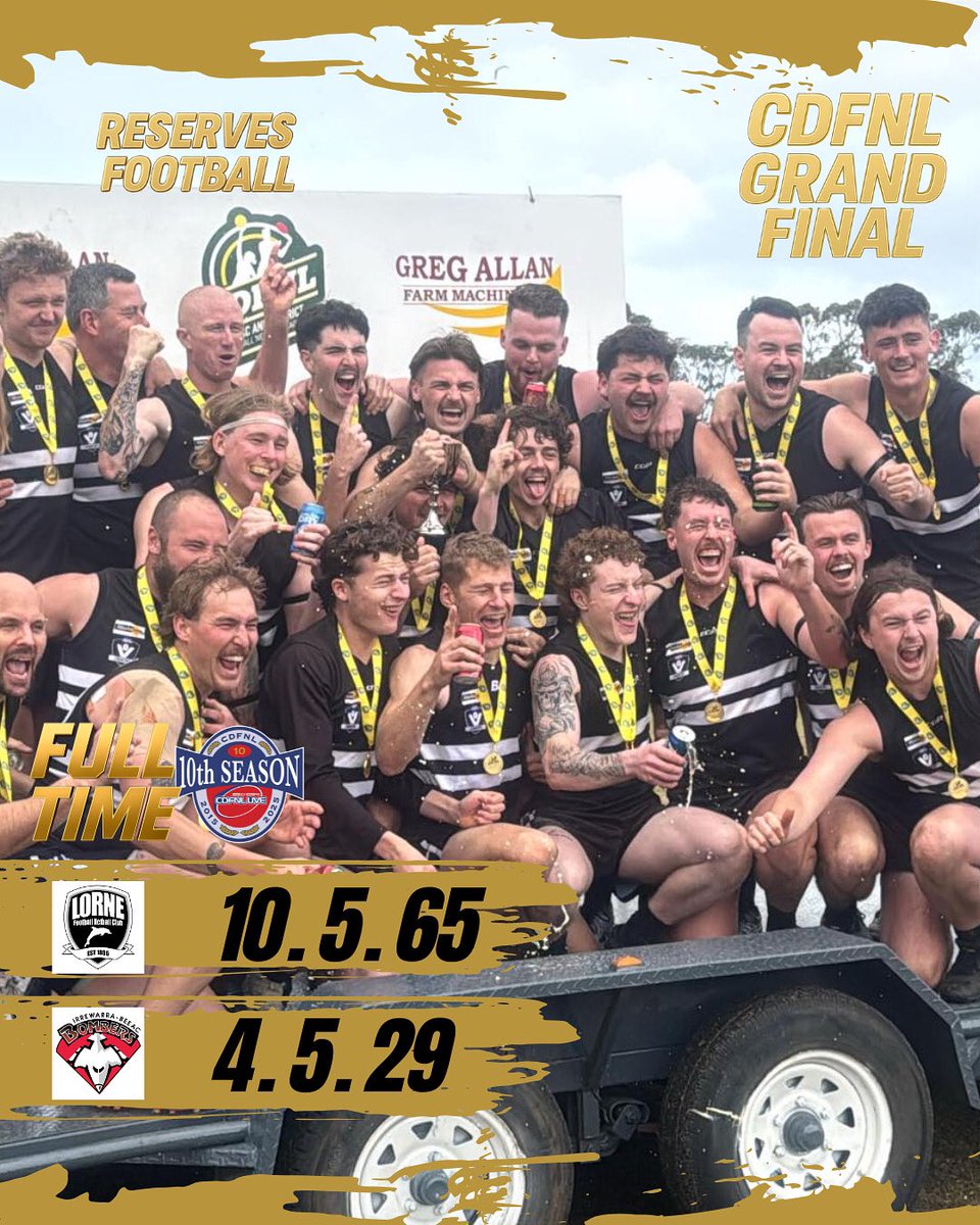 🏉 Lorne premiers and champions in the ressies