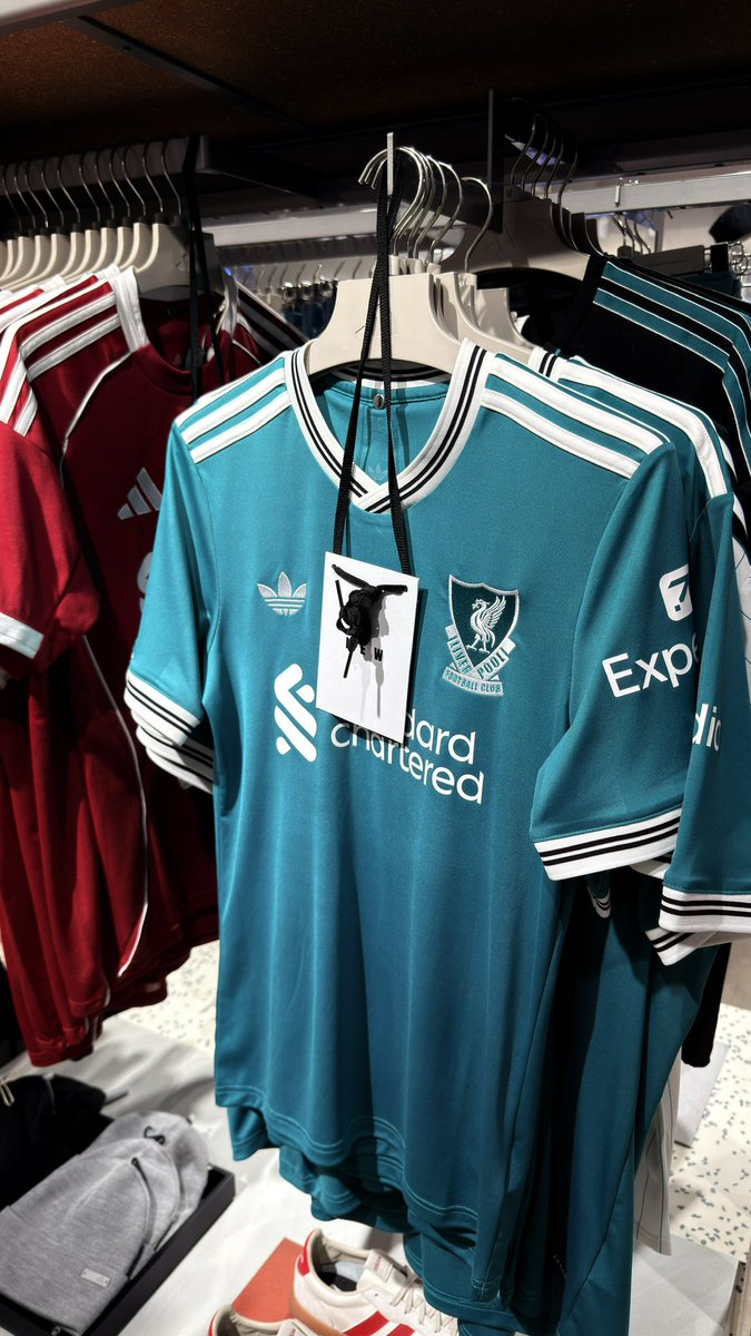 New away kit artived at Adidas Suria Sabah Malaysia. YNWA