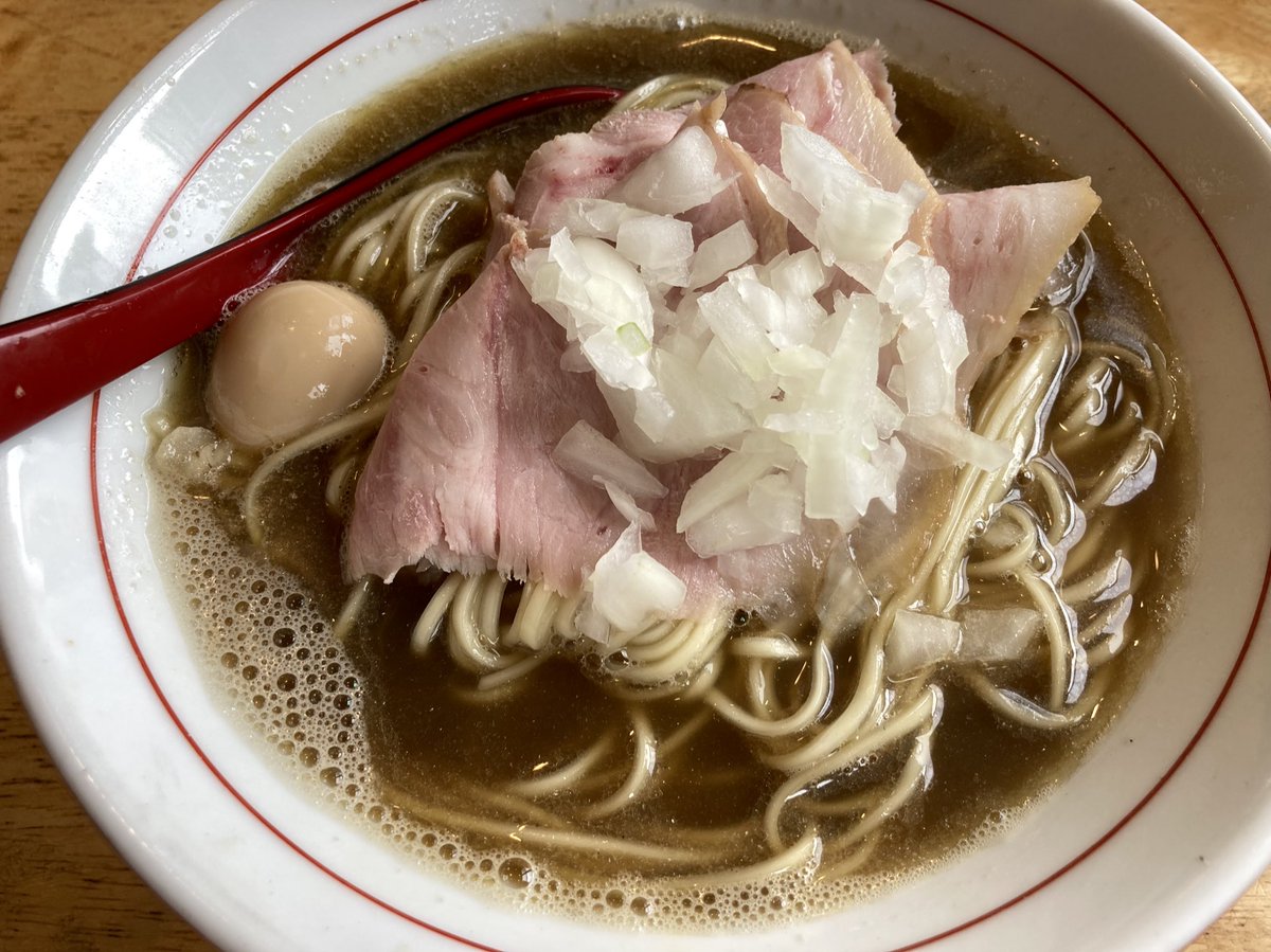 サクラソバストア　喜連川
5周年特別　濃密煮干し

煮干しラーメン旨いですね🍴
玉ねぎも良い。