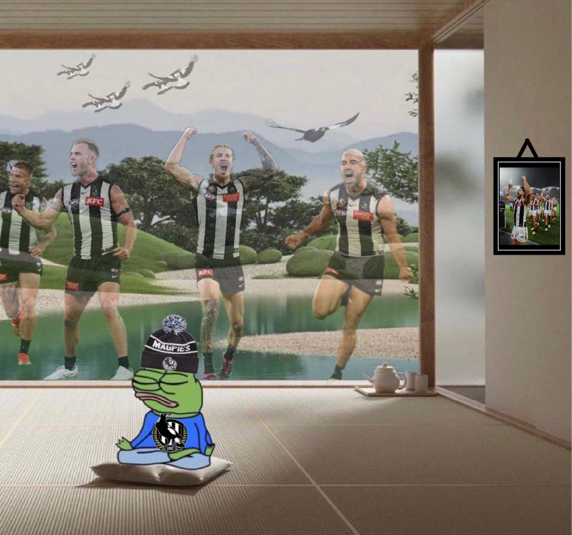 Collingwood fans, do NOT scroll past without liking to manifest:

➔ COLLINGWOOD WINS AND PROGRESSES TO THE 2025 AFL GRAND FINAL!

✨🧘🏼🕯️🧿✨🧘🏼🕯️🧿✨🧘🏼🕯️🧿✨🕯️