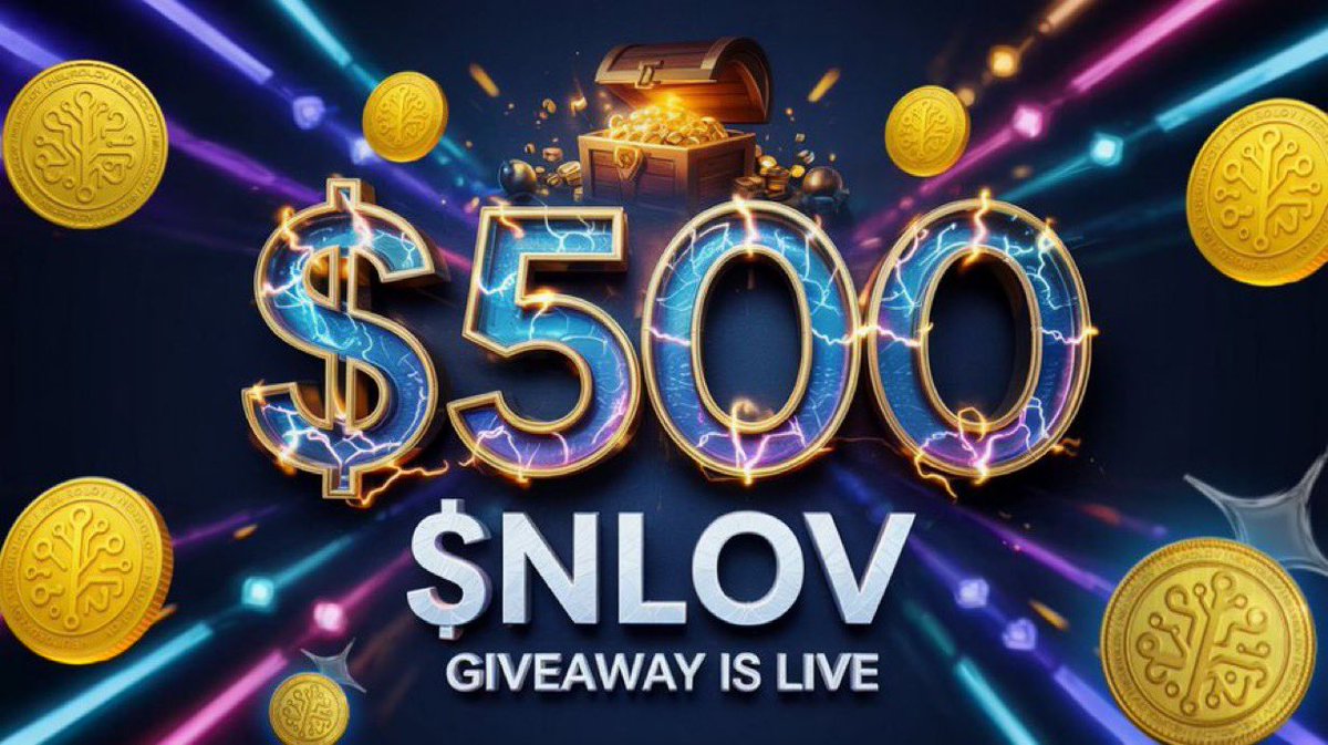 周末快乐，给大家送点福利🎁

抽价值500 美元 $NLOV 🔥

由 #Neurolov 提供奖品 #GIVEAWAY 
5 位幸运获奖者将各获得价值 100 美元的  $NLOV 代币

1️⃣ 关注 <a href="/neurolov/">Neurolov</a> <a href="/91videoeth/">阿酒 $M | 🐜</a> 
2️⃣ 加入 NeuroSwarm: swarm.neurolov.ai
3️⃣评论Solana 地址

2025 年 9 月 25 日开奖