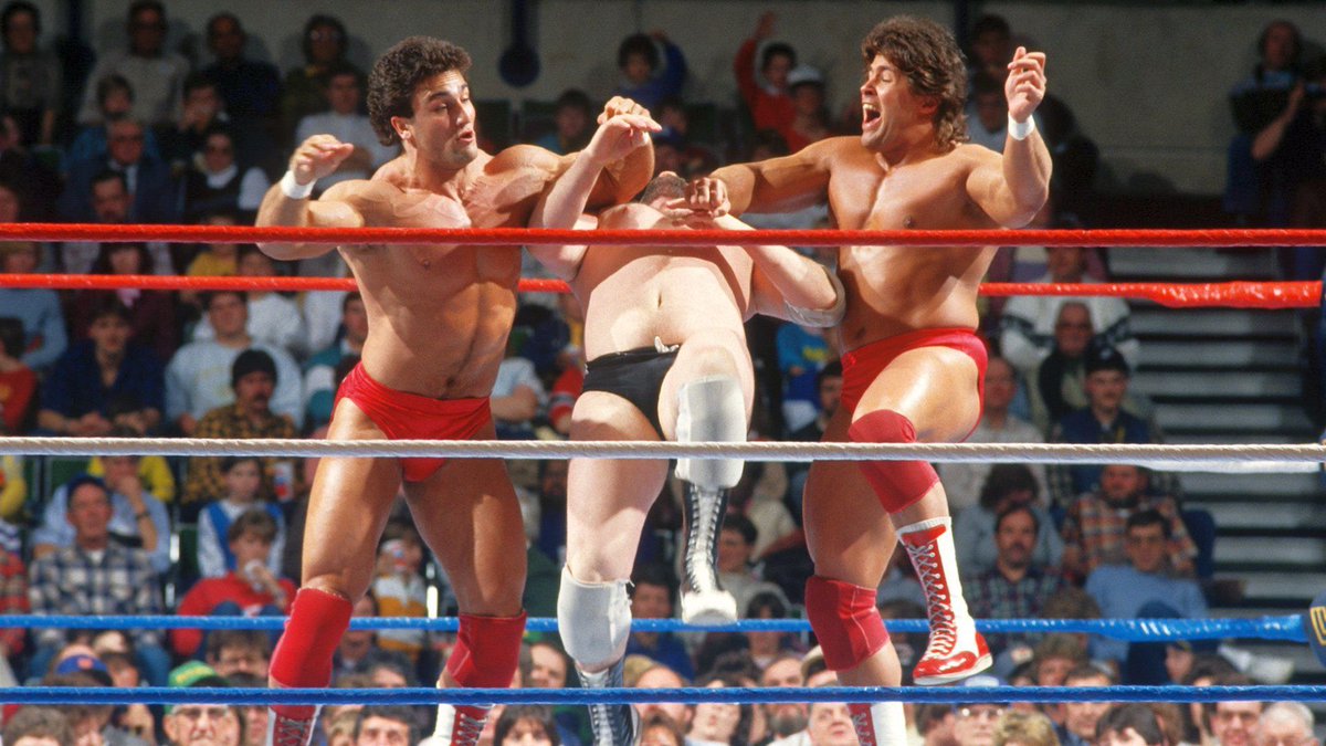 WWFWrestling1's tweet photo. πΈ WWF Action Shot! #WWF #WWE #PaulRoma #JimPowers https://t.co/FFC0LvjWXV