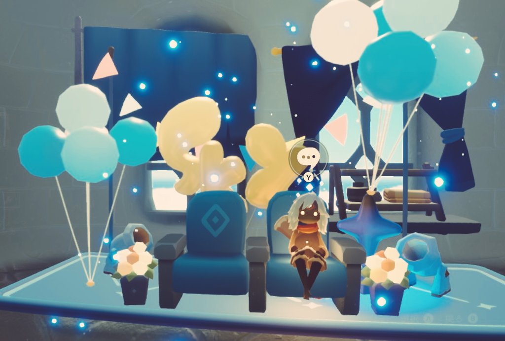 #sky星を紡ぐ子どもたち
巣の一角がフォトスペースになっちゃった