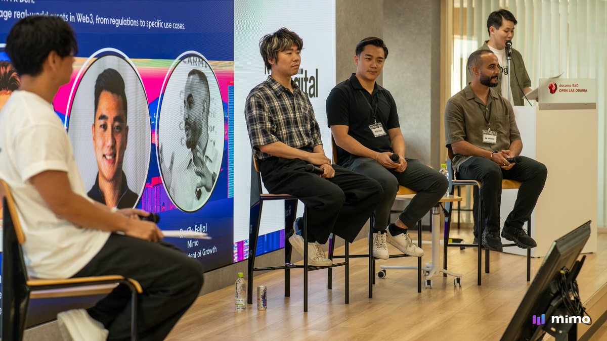 ありがとうございました <a href="/nttdigital_io/">NTT Digital</a> <a href="/nttdigital_jp/">NTT Digital Japan</a>!

Honored to join Blockchain Nexus on the evolution &amp; practicality of RWA × DeFi. 

Great convo with <a href="/chuhanVcrypto/">Chuhan(Vincent)🥷</a> (<a href="/injective/">Injective 🥷</a>) &amp; <a href="/mxchaelho/">Michael Ho</a> (<a href="/domaprotocol/">Doma Protocol</a>), expertly moderated by @web3shogo (<a href="/0xC_Web3/">0x Consulting Group</a>)