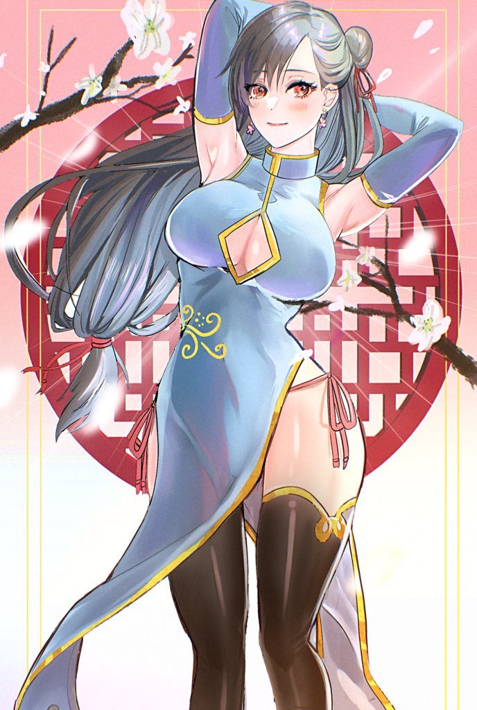 こちらの垢にも🩷
チャイナティファちゃん！