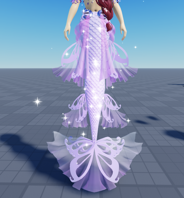 Rh mermaid update reminds me of this tail I made 2 years ago 😭