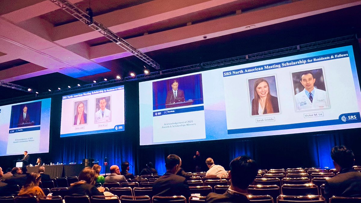 victorlumd's tweet image. Thank you for the award @SRS_org . Meeting was inspiring. Pediatric spine remains 🔥.