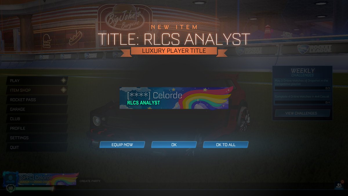 Pra fechar a Season com a chave DE OURO. Em 2021 tentei fazer um pedido de tag RLCS Analyst para os casters da SAM, sem sucesso, nada feito.

Mas 4 anos depois, AQUI ESTAMOS. VAMBORAAAA

Agradecimentos ao <a href="/DudsMelow/">Duds🎙️</a> que deu uma mão pra esse acontecido!