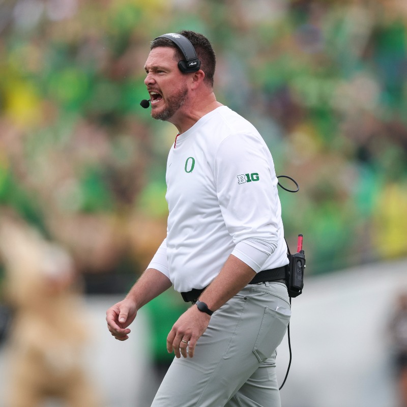 oregonfootball's tweet photo. Grab your coffee and get ready for kickoff with today's @UOSportsNetwork pregame interviews:

🏈 K Atticus Sappington
🏈 WR Malik Benson
🏈 AC Ross Douglas
🏈 HC Dan Lanning

#GoDucks