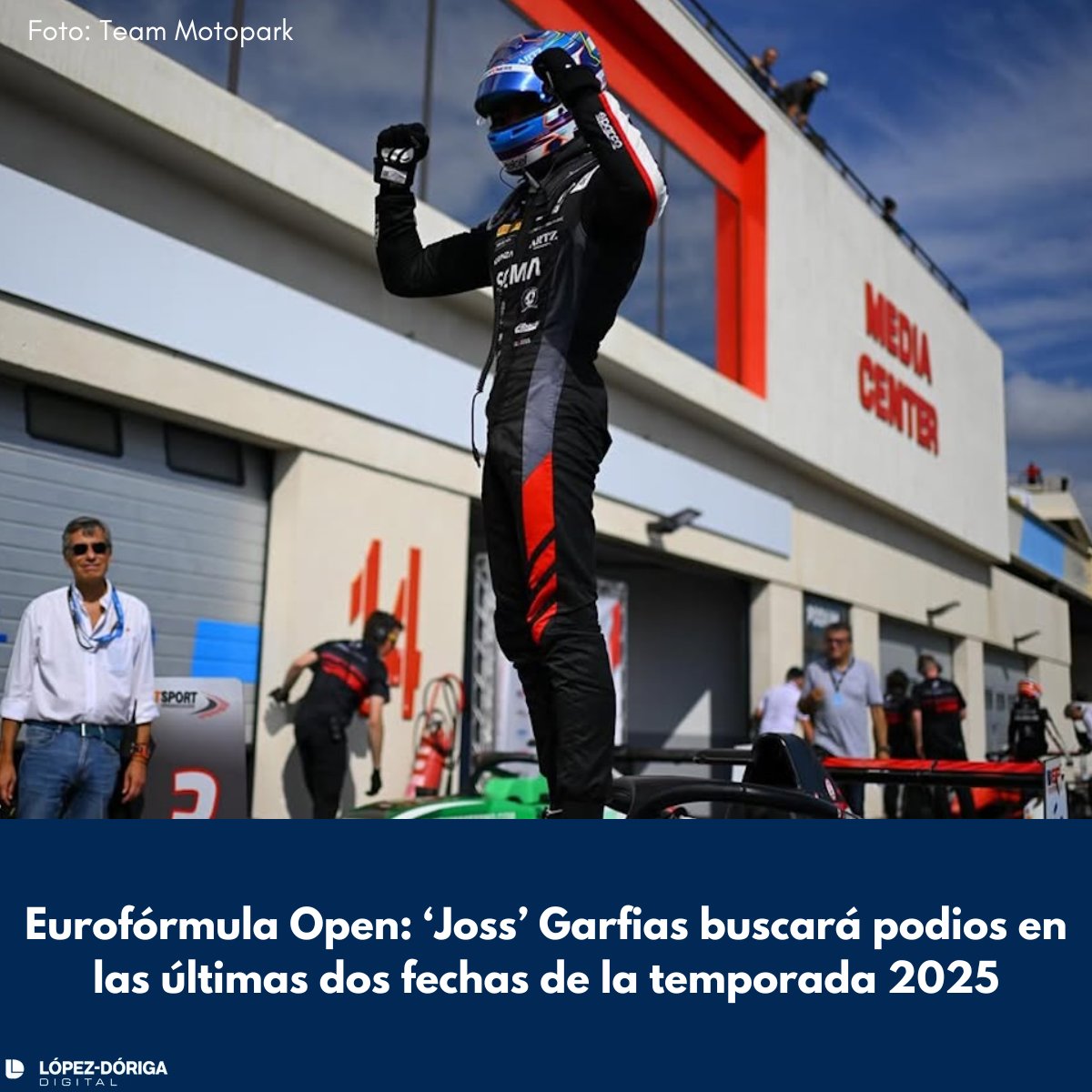 lopezdoriga's tweet photo. El circuito de Cataluña en Barcelona, España, será sede de las carreras que podrían definir la temporada 2025 de la Eurofórmula Open.

El potosino 'Joss' Garfias buscará podios para subir peldaños en la clasificación.

https://t.co/WGAiEu467F https://t.co/y0aCKSw1Fw
