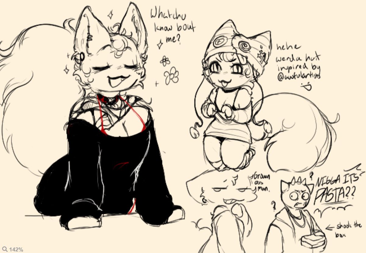 nightr0ses's tweet image. "could you draw more Wenda?" -&amp;gt; your answer nightroses.straw.page
i gotchu fam wenda hat inspired by @awfulartists 
#wendasprunki