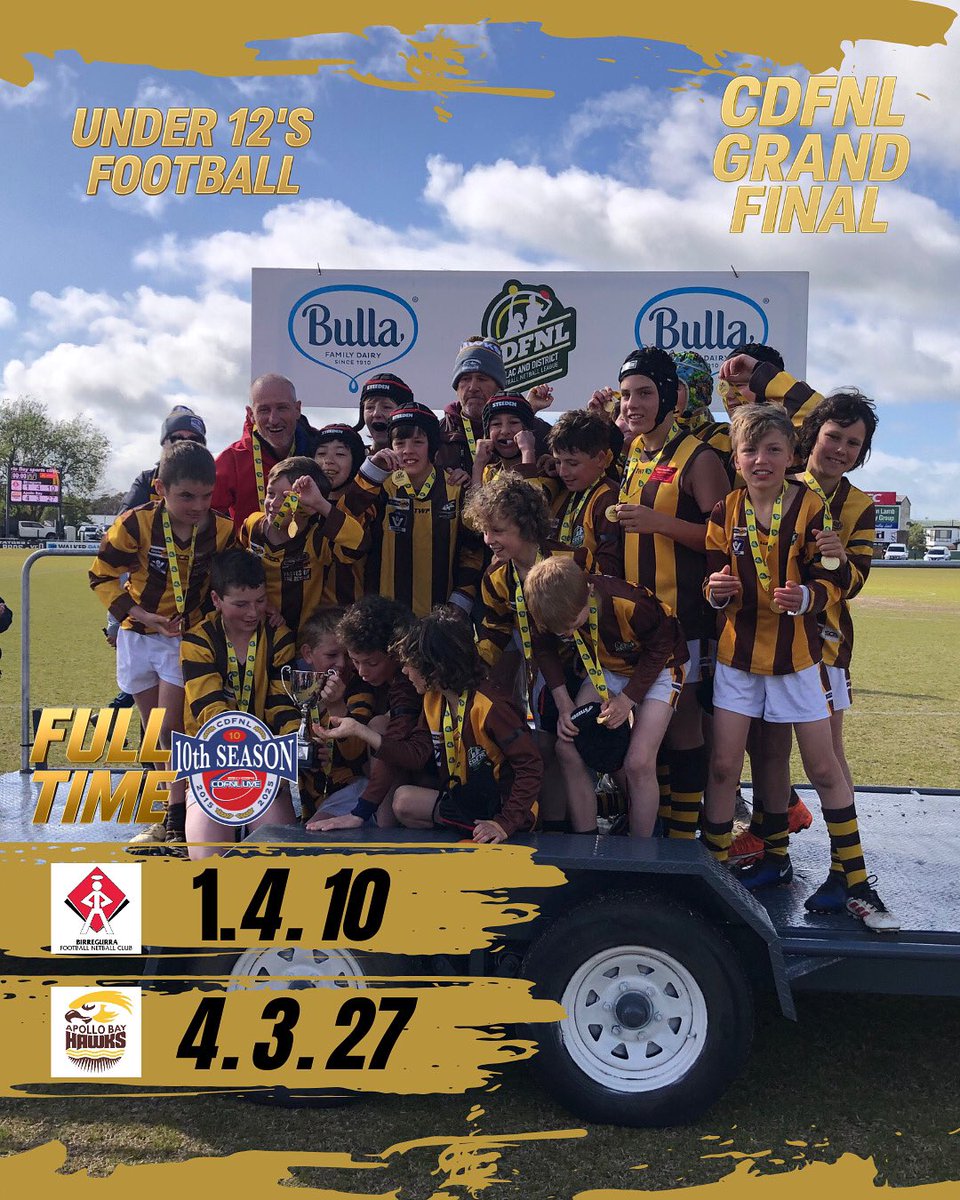 🏉 The Bay win the first footy premiership for the day