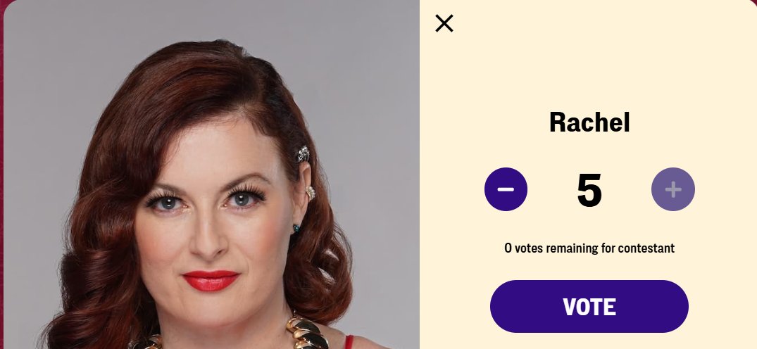 realitydyke's tweet image. IF YOURE VOTING FOR RACHEL STAY IN LINE EVERY VOTE COUNTS!!!!!!!! #RACHELFORAFP #BB27