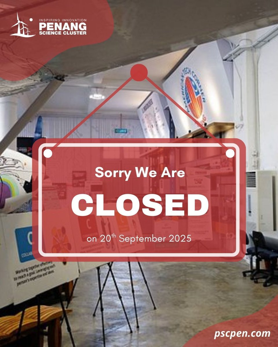 Penang Science Cluster tweet media