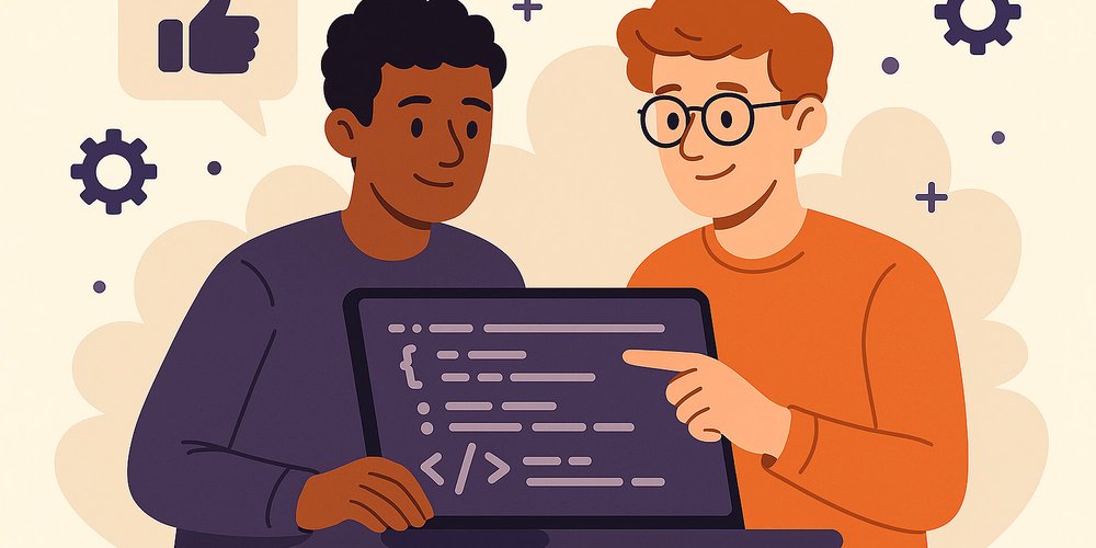 CodigoMaestroOK's tweet image. 🤔 ¿Querés mejorar tus #CodeReviews? La clave está en la psicología: dar y recibir #feedback efectivo es un arte. #DevOps y #SRE pueden aprender mucho de esto 💡. #DesarrolloDeSoftware dev.to/vadym_info_pol…