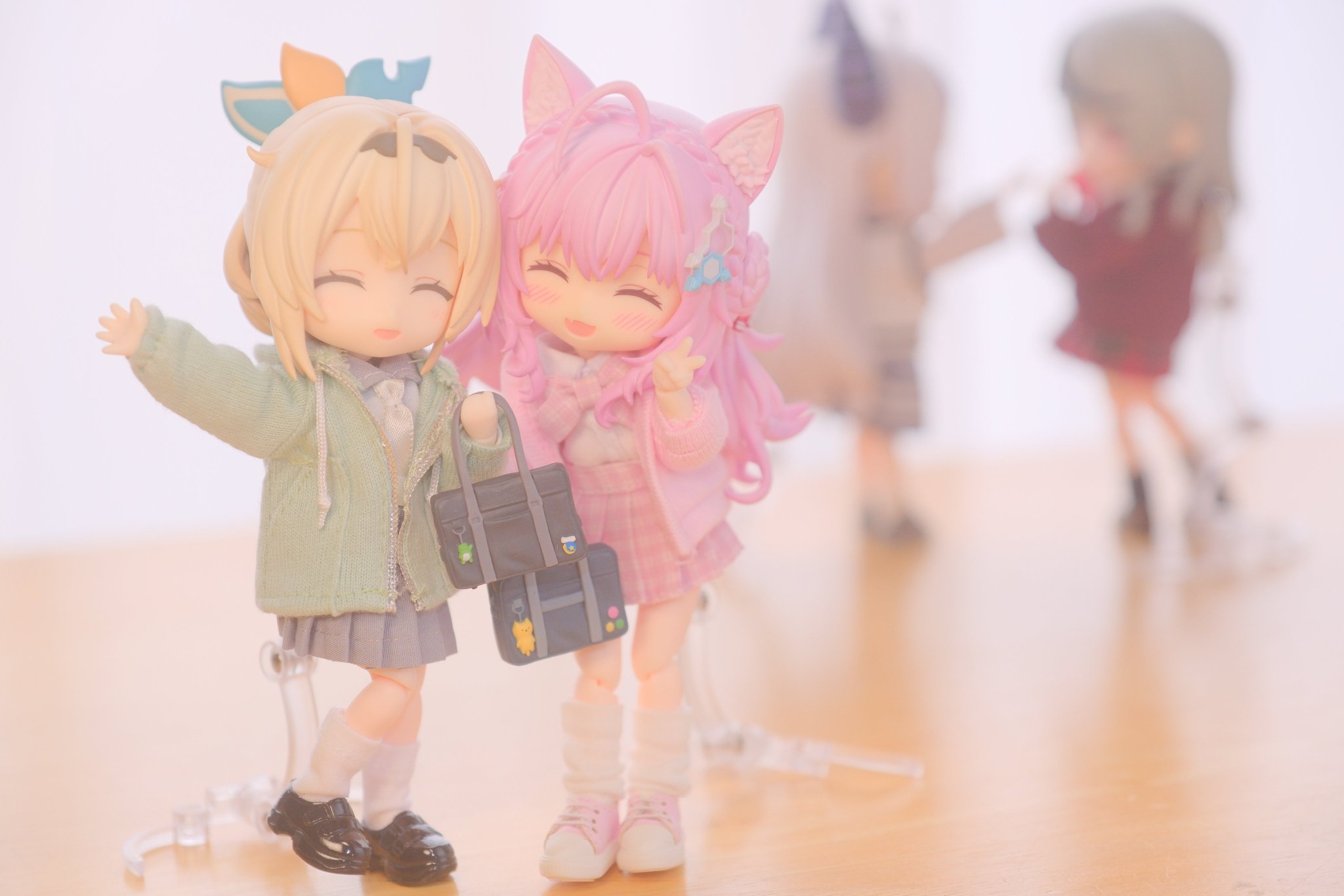 ねんねこ ゼンレスゾーンゼロ 対ホロウ6課 ねこぬいぐるみキーホルダー