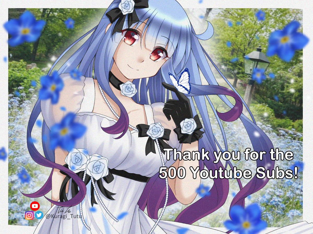 Thank you everyone for the 500 youtube Subs! Going to keep up the pace and continue to grow! \(^_^)/ 
youtube.com/@KuragiTutu
#vtuber