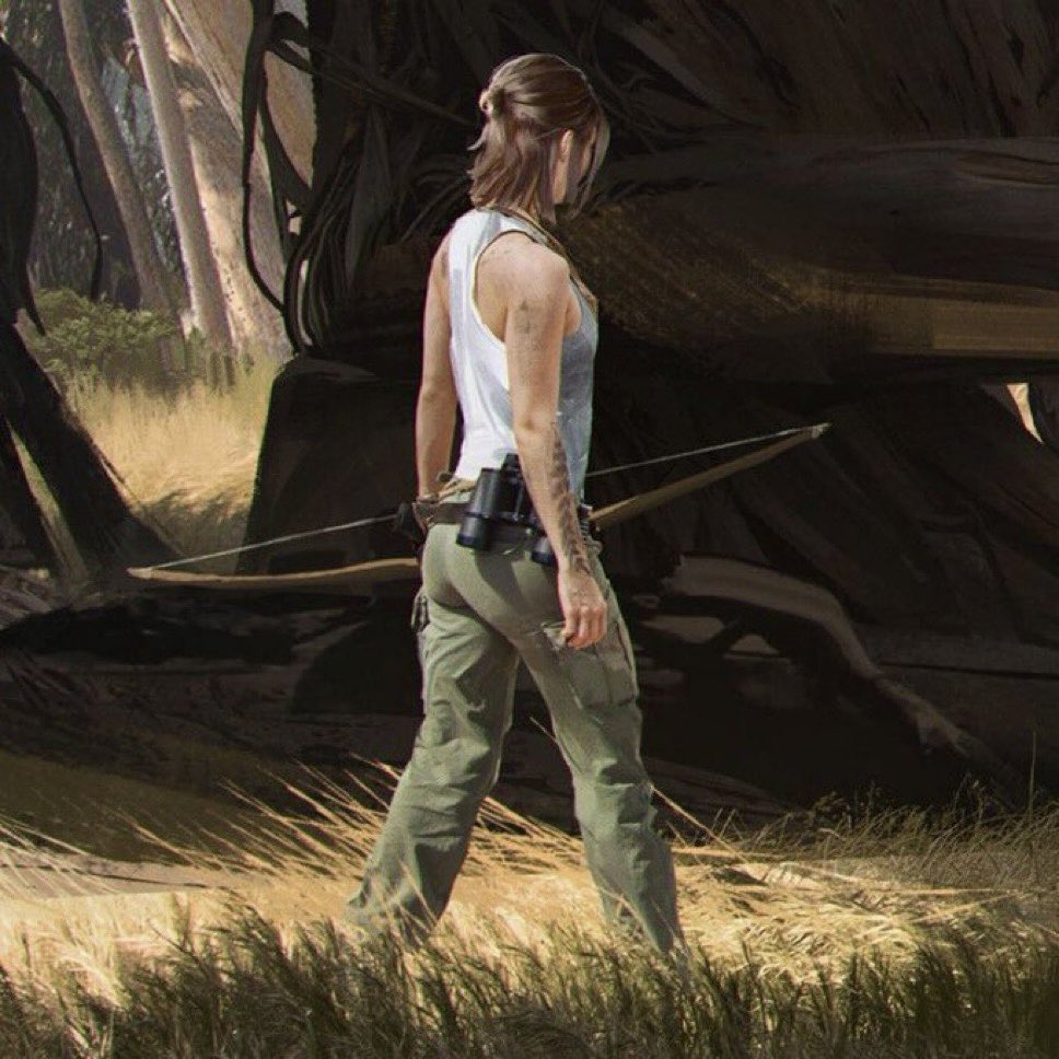 nyrhae's tweet photo. the ellie concept art of all time https://t.co/hD9QoHuSfH