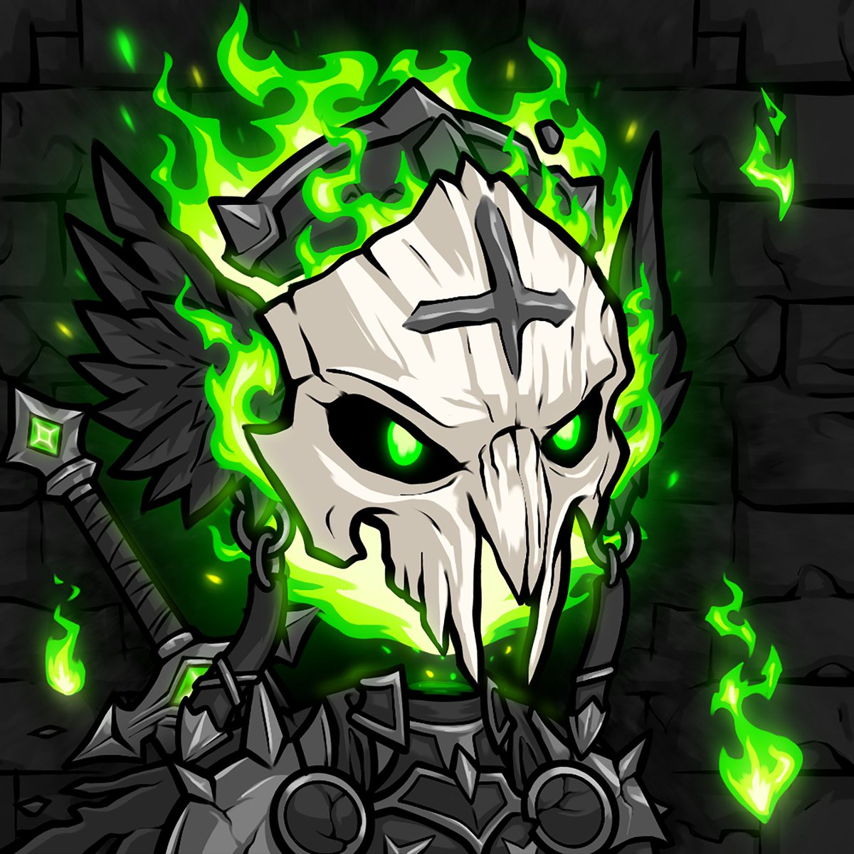 The first 1/1 Reveal, The Dark Knight 😈

You remember the feeling…
Halloween night.
Plastic sword in hand.
Cheap armor clanking.
You weren’t just dressed up. you were invincible.

A memory forged in candy, fog machines, and late-night stories whispered between kids who swore