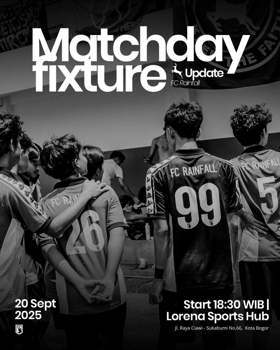 FOOTBALL CLUB RAINFALL tweet media