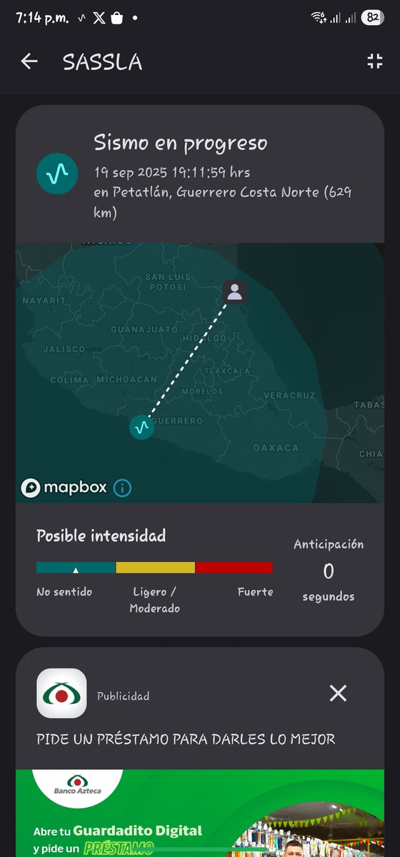 ARMANDO_78's tweet photo. #Sismo #Temblor 
No se podía acabar un 19 de septiembre asi no mas... https://t.co/YeY9D5PYtY