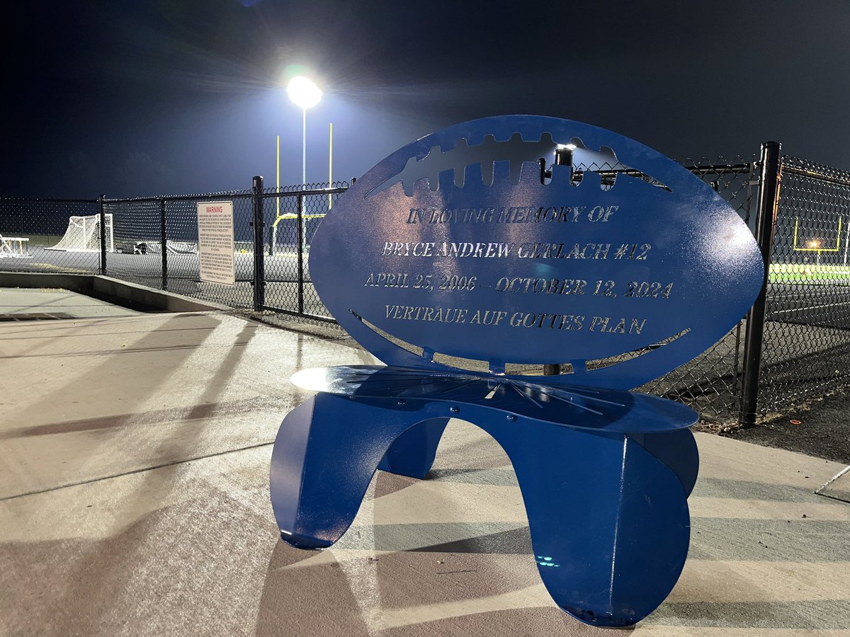 Alan Stewart (@_alanstewart) on Twitter photo On my way out of the stadium I spotted the newest addition: a memorial bench in honor of Corydon’s Bryce Gerlach, who lost his life almost a year ago. #LLB12 On my way out of the stadium I spotted the newest addition: a memorial bench in honor of Corydon’s Bryce Gerlach, who lost his life almost a year ago. #LLB12