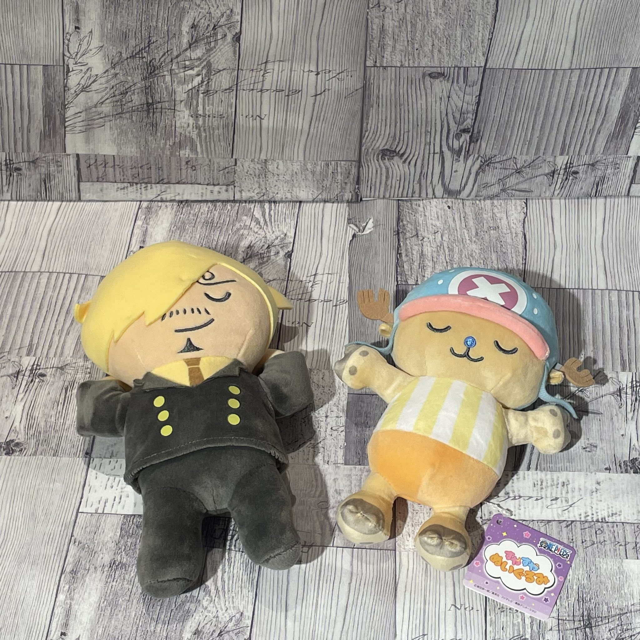bilibiliGoods ワンピース　ゾロ　サンジ　ぬいぐるみ　2点セット ワンピース with CAT 猫 ぬいぐるみ RED ゾロ サンジ 2点セット