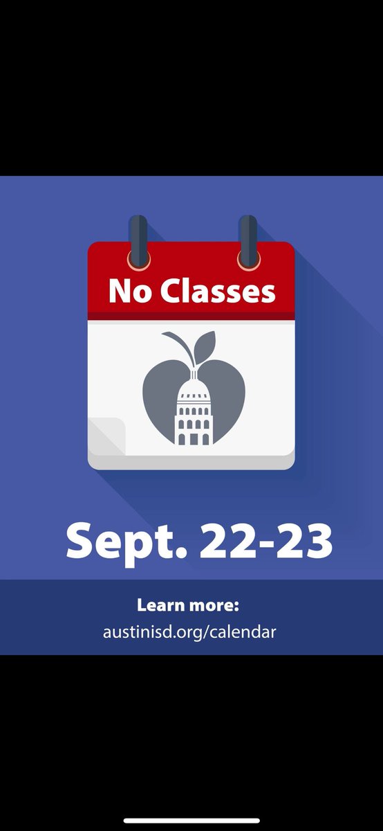 Travis Rebels (@travisrebels) on Twitter photo No classes 9/22-23! No classes 9/22-23!
