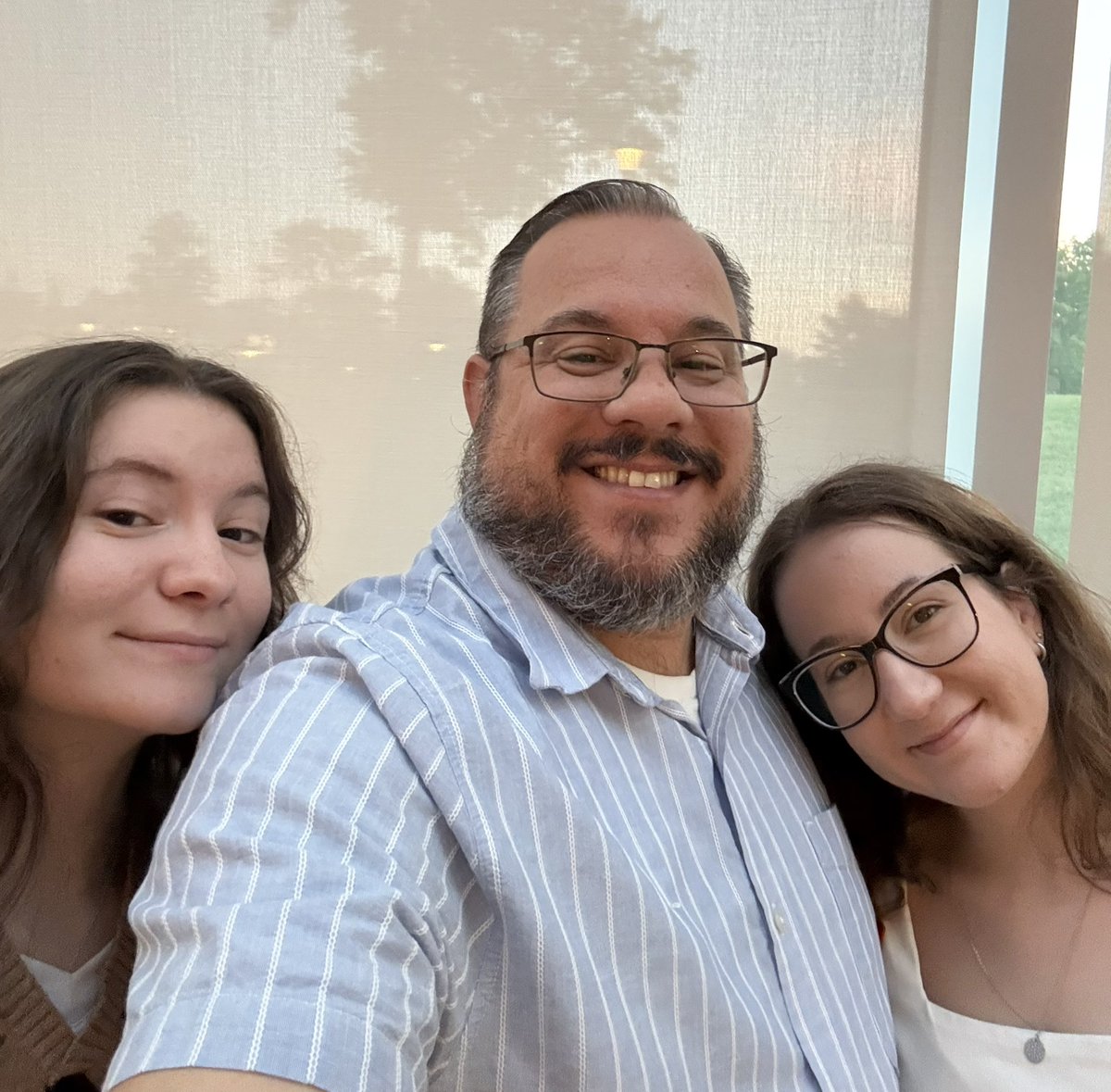 Enjoying some museum time with my girls.