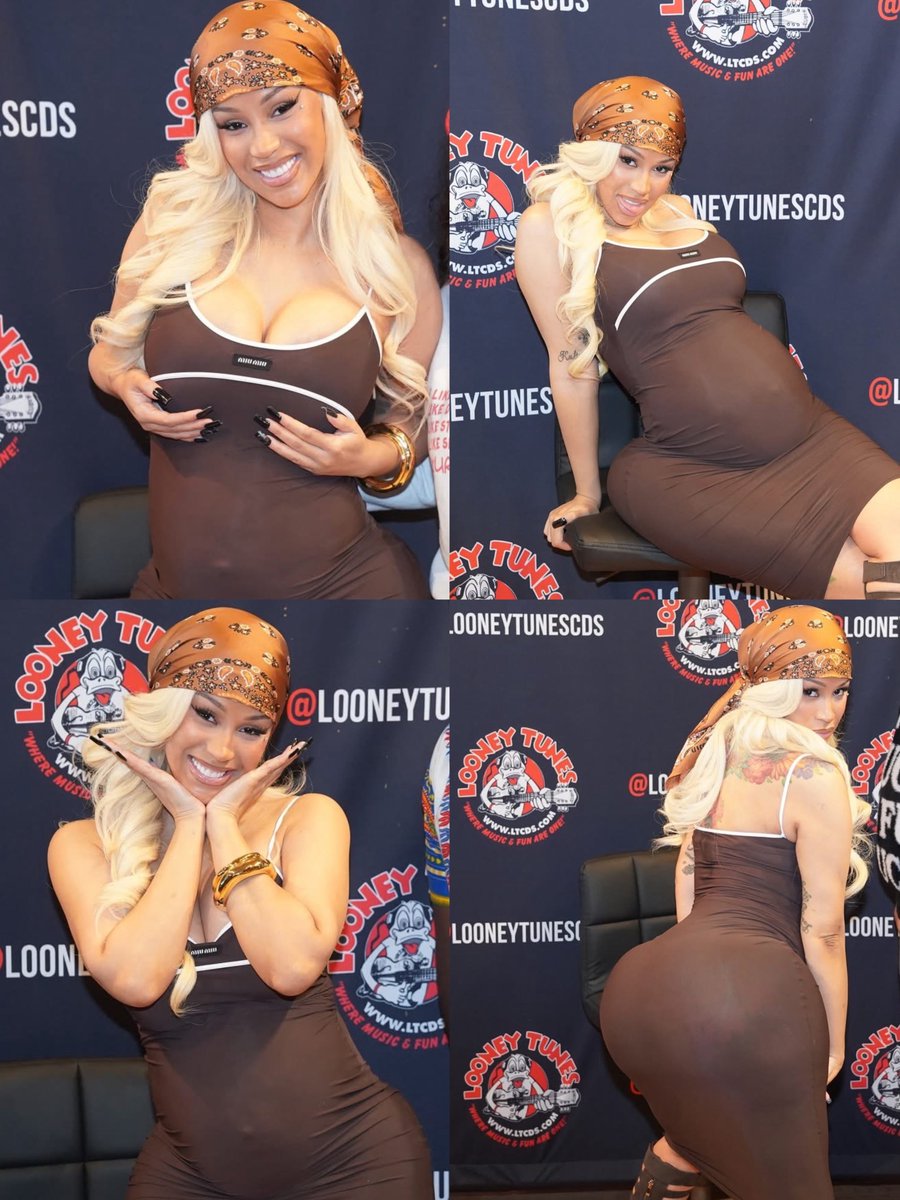 cardibnet's tweet image. Cardi B for her meet &amp;amp; greets in Long Island today. 😍