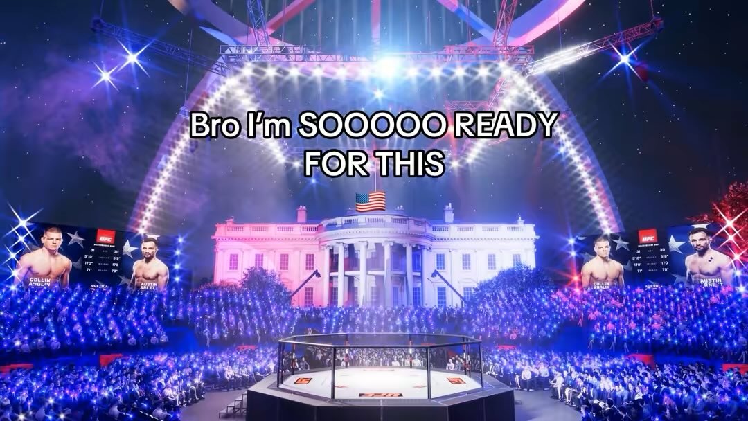 SoupsMMAPreview's tweet photo. Bro inject this shi straight into my veins πΊπΈ
-
Breaking UFC & MMA news π₯ | Fight announcements π₯ | Memes & more π | Follow @SoupsMMAPreview for daily content! #ufc #ufcmeme #mmameme #whitehouse #ufcwhitehouse https://t.co/myRRgT3ECa