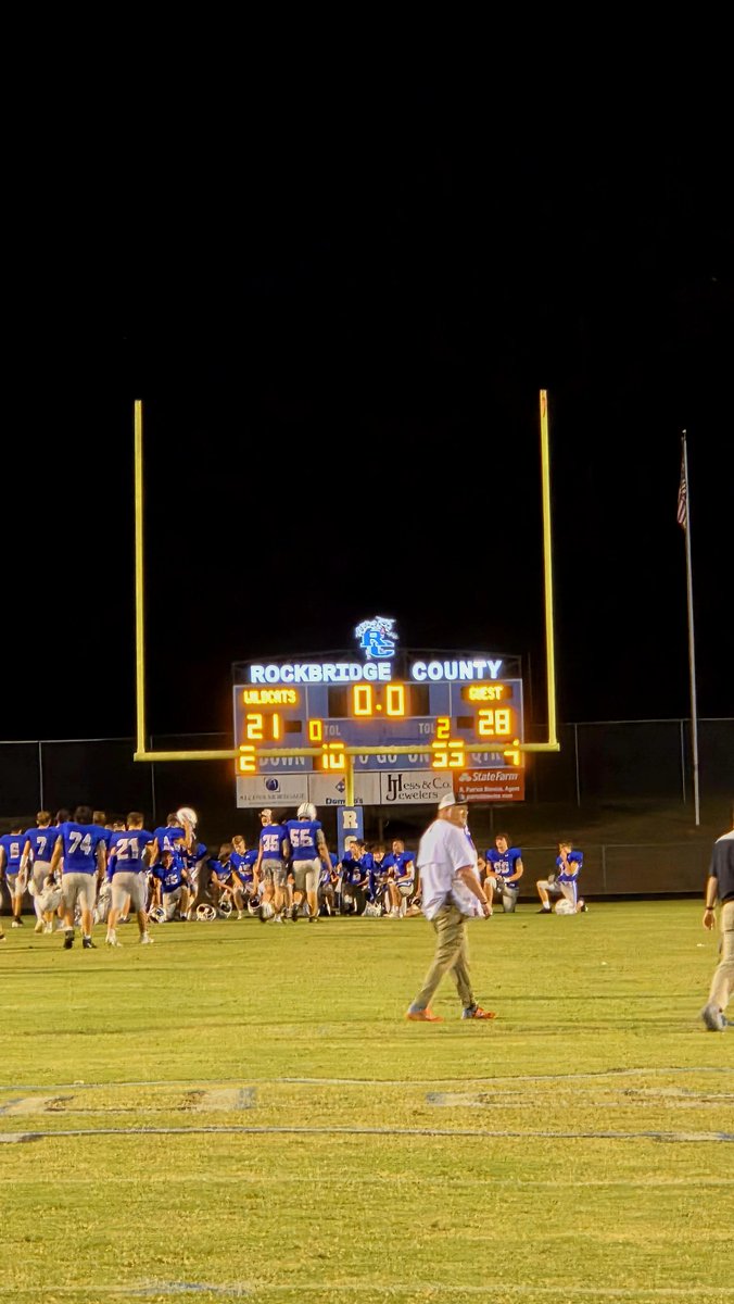 Another big win for your Little Giants!

Waynesboro: 28
Rockbridge: 21

Hard fought game by both teams.