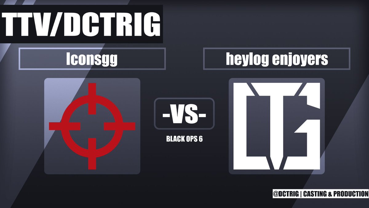 LIVE! 🟣
<a href="/ICONsgg_/">ICONs</a>  🆚 heylog enjoyers

📺 twitch.tv/dctrig 📺