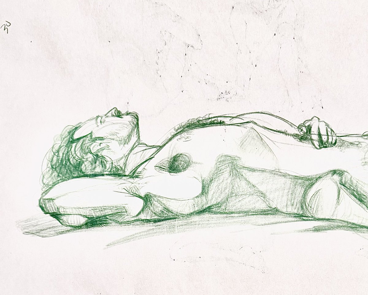 Life drawing, 30 minute pose