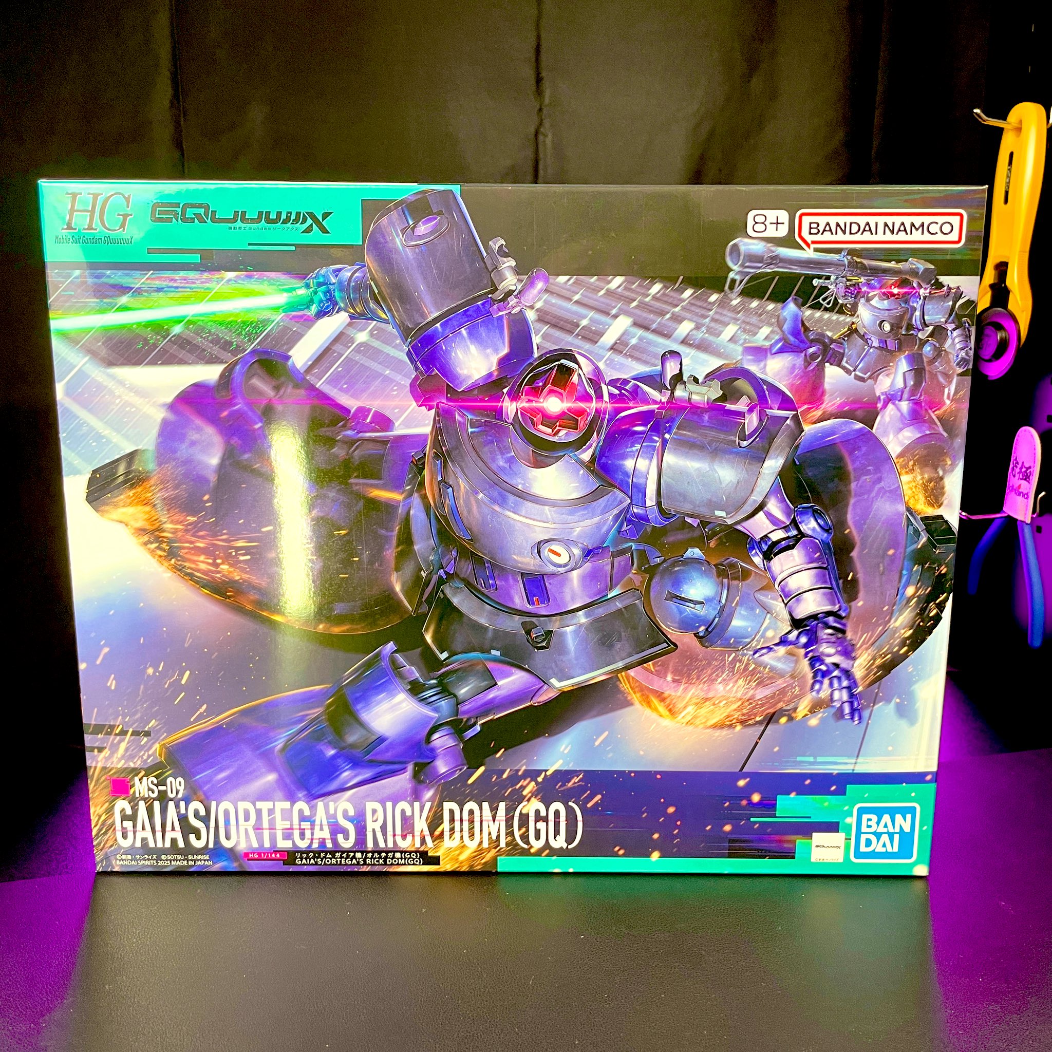 HG ホビー・楽器・アート HG 1/144 リック・ドム ガイア機/オルテガ機