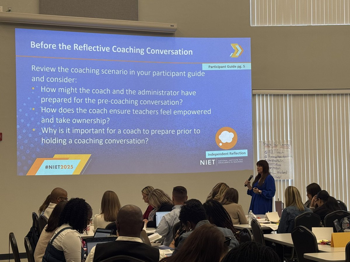 ChristinaHulin's tweet image. It’s a powerful afternoon when instructional coaches from all across the state of Louisiana come together to elevate their practices through evidence-based coaching conversations! #UnleashingTeacherLeadership @NIETteach @TheresaHamiton @SwiftStudy1 @NIETSRoss